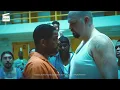 The moment when Hancock is fighting in jail Hancock CLIP