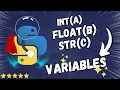 How to DEFINE variables in Python Python variable management and TYPES