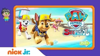 paw patrol sea patrol game walkthrough nick jr gamers