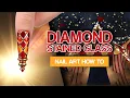 Harlequin Diamond Stained Glass Not a Nail Tech