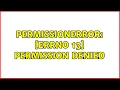 docker-composer up error nginx PermissionError Errno 13 Permission denied