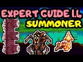 TERRARIA SUMMONER PROGRESSION GUIDE 5 Expert Wall of Flesh Boss Guide Easy Hardmode Spider Armour