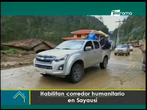 Habilitan corredor humanitario en Sayausí