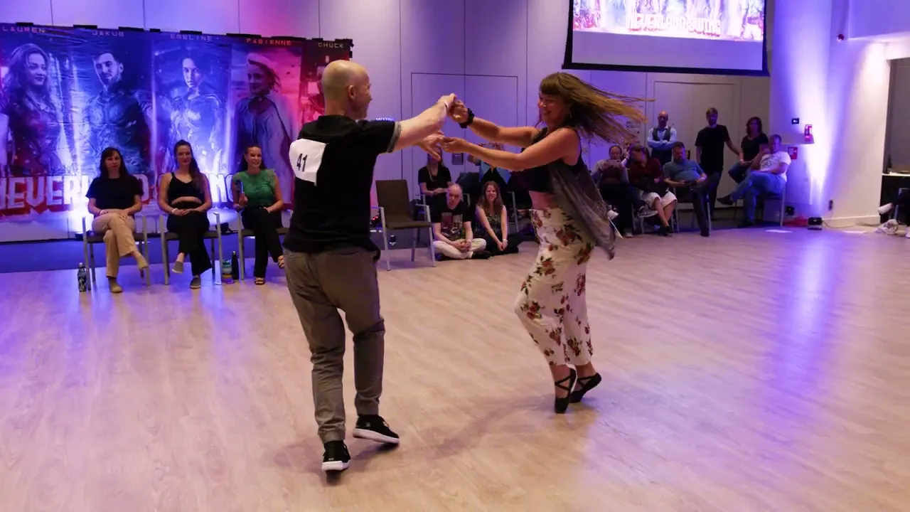 Zsolt Vajda & Kristine Krosi - 3rd place Advanced/All-Stars Jack&Jill Finals - NeverlandSwing 2023