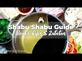 Lagu Shabu Shabu einfach erklärt | Guide für Brühe, Dips \u0026 die besten Zutaten | Japan Hotpot 🍲
