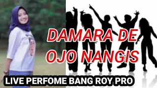 damara de ojo nangis bareng bang roy production official live musik