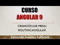 CURSO ANGULAR 9 Routing Menu Bootstrap 4 Tutorial Angular 9 en espanol