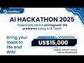 AI Hackathon 2025 - Final Presentations Awards LIVE
