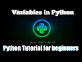 Variables in Python Bangla Tutorial Python Tutorial for beginners Part - 1