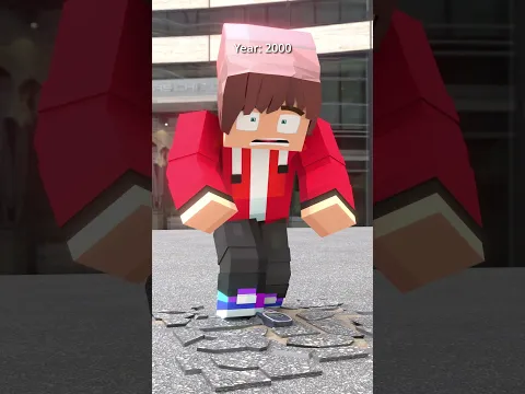 Phone evolution is crazy  #minecraft