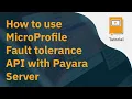How to Use the MicroProfile Fault Tolerance API to Build Cloud Native Apps on the Payara Platform
