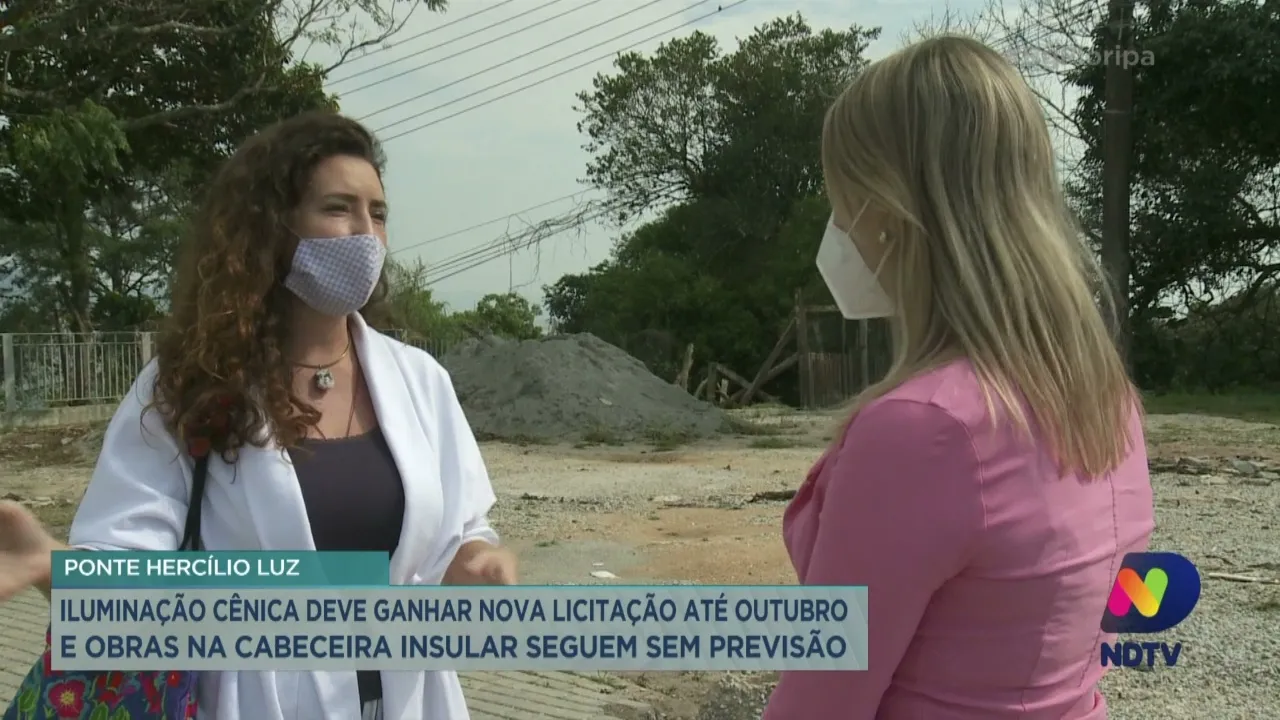 Ponte Hercílio Luz: iluminação cênica deve ganhar nova licitação até outubro