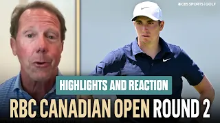 2026 RBC Canadian Open Round 2 Highlights Recap Ben James holds solo lead in professional debut