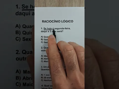 🧠 Quiz de raciocínio lógico com respostas 🧩