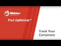 Port Optimizer Tutorial Track Your Containers