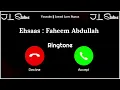 Download Lagu New Mp3 Ringtone 2025 | Ahsaas Song Ringtone | Faheem Abdullah Song Ringtone |  Jawed Love Status |