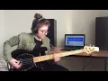 Dua Lipa - Break My Heart (Bass Cover)