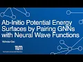 Ab-Initio Potential Energy Surfaces by Pairing GNNs with Neural Wave Functions Nicholas Gao