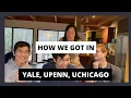 HOW WE GOT INTO YALE UPENN UCHICAGO OUR FIRST QUARTER EXPERIENCE COLLEGE DURING COVID