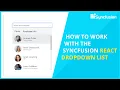 Getting Started with the React Dropdown List