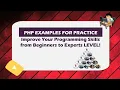 PHP Examples Tasks - Images Pyramid using PHP Nested For Loop 2020 LATEST