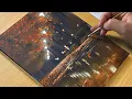 Autumn Reflection Painting Tutorial Step-by-Step Acrylic Landscape