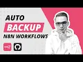 How to auto-backup n8n workflows to GitHub