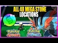 Pokemon OmegaRuby AlphaSapphire - All 48 Mega Stone Locations