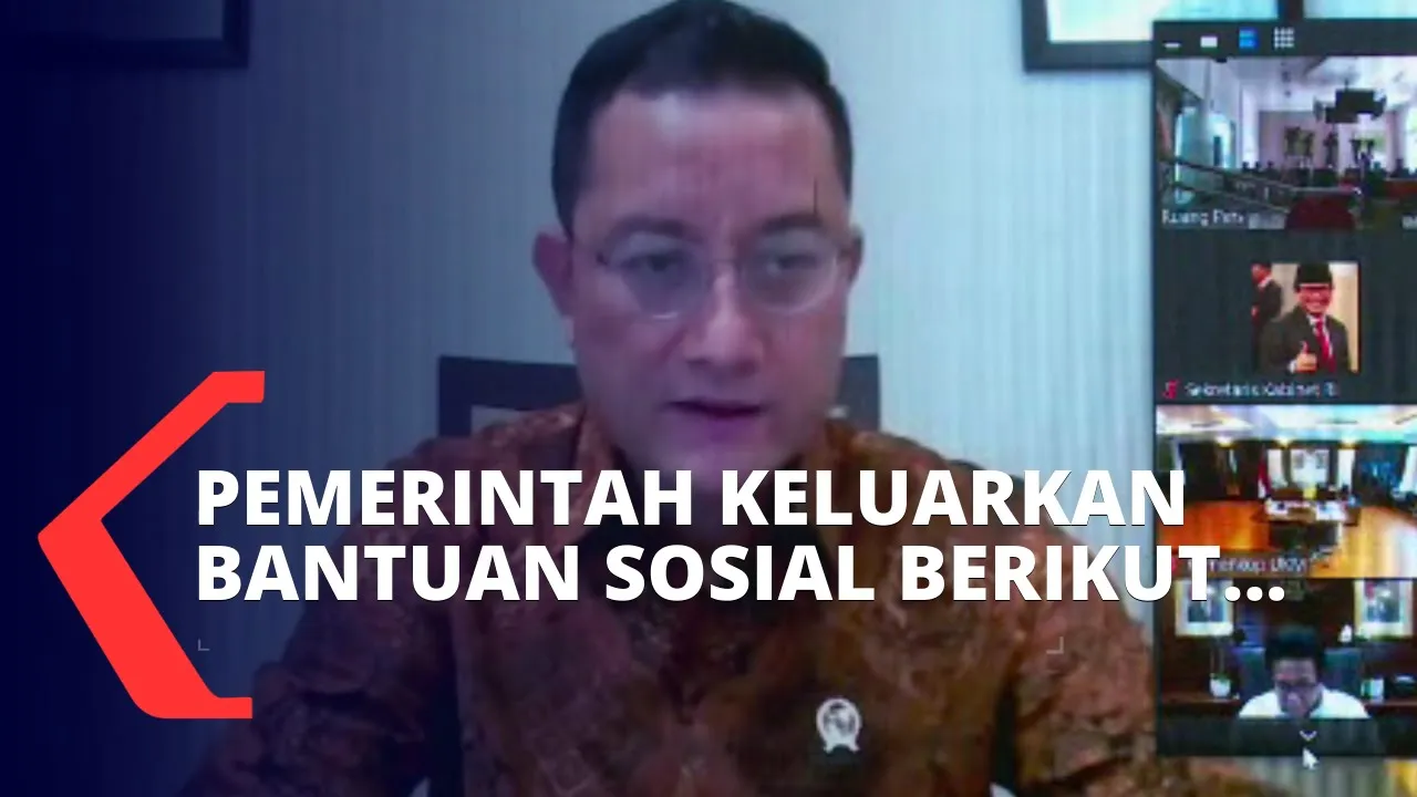 Penjelasan Presiden Jokowi Soal Bantuan Pemerintah Bagi Terdampak Covid-19. 