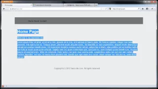 CodeIgniter Tutorials Basic Website Multiple Page Loading Styling Part 2 8 YouTube 720p