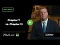 Chapter 7 vs Chapter 13 Which one saves your assets
