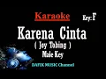 Download Lagu Karena Cinta (Karaoke) Joy Tobing Nada Pria/ Cowok/ Male key F