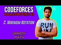 C Minimum Notation Codeforces Round Div 2