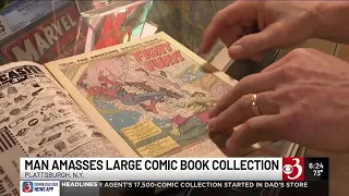 Origin story Border agent s 17 500-comic collection started in dad s store