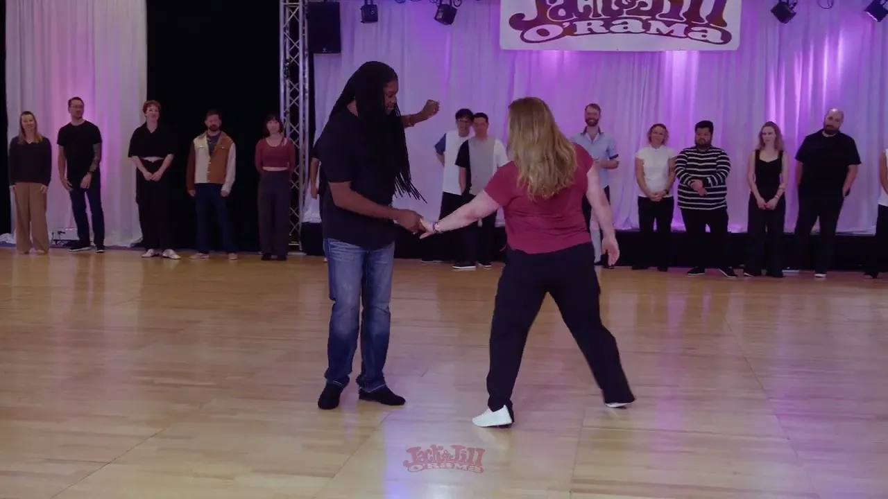 Kevin Kane and Jade Bryan - 2nd place Jack & Jill Sophisticated Finals - Jack&Jill O'Rama 2025