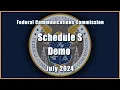 Schedule S Demo