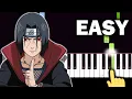 Download Lagu Naruto Shippūden OST - Senya (Itachi's Theme) - EASY Piano tutorial