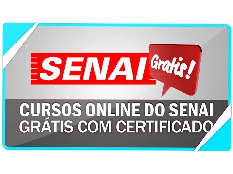 Download MP3 Conheça cursos online gratuitos do SENAI com certificado