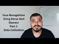 Face Recognition Using Keras And OpenCV - Part 1