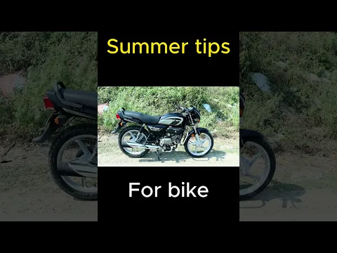 smmer tips for bike #splendorplus