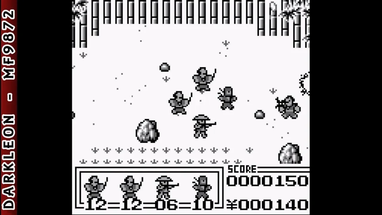 Game Boy - Mercenary Force © 1990 Meldac - Gameplay