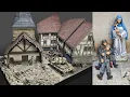 Download Lagu Destroyed Church Diorama scale 1:35 with Tiger 1 \u0026 fallen brothers