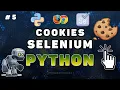 Python Selenium Cookies Saving and Loading