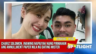 Chariz Solomon inaming napaiyak nang pirmahan ang annullment paper nila ng dating mister