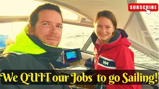 DAY 1: SAILING the WORLD on our OLD 35 ft Sailboat! | Hallberg Rassy 352 | Sailing Joco EP24
