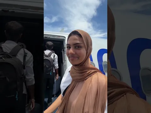 1 First Flight with my wife 🥰💚