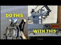 Square filing with a Stihl FG2 guide