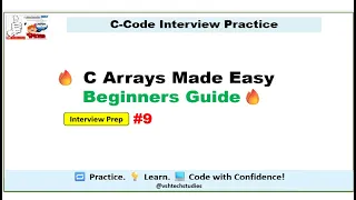Learn C Arrays in 20 Minutes Declaration Initialization Printing