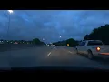 I26 North Charleston to Charleston South Carolina Night Drive