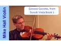 Gossec Gavotte - from Suzuki Viola Book 1